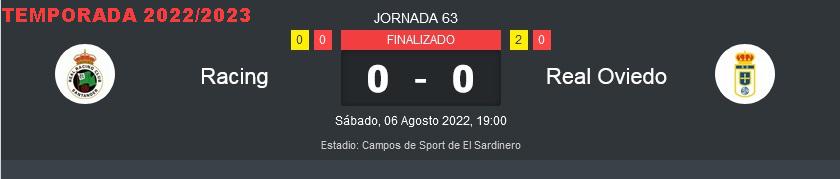 JORNADA 3 LIGA SMARTBANK 2022/2023 REAL RACING CLUB SANTANDER-REAL OVIEDO (POST OFICIAL) 0123