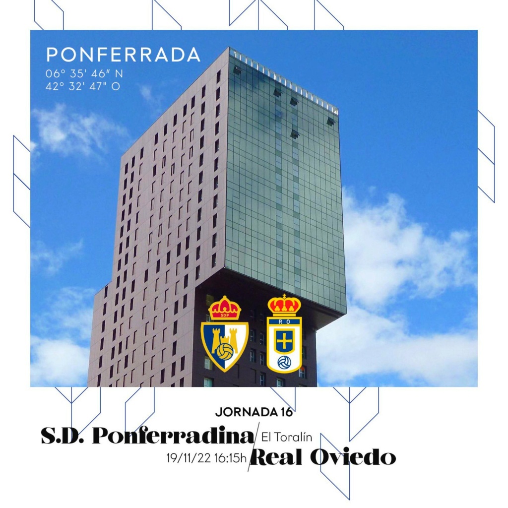 JORNADA 16 LIGA SMARTBANK 2022/2023 SD PONFERRADINA-REAL OVIEDO (POST OFICIAL) 02108