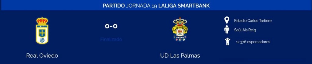 JORNADA 19 LIGA SMARTBANK 2022/2023 REAL OVIEDO-UD LAS PALMAS (POST OFICIAL) 02128