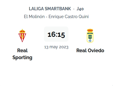 JORNADA 40 LIGA SMARTBANK 2022/2023 REAL SPORTING GIJÓN-REAL OVIEDO (POST OFICIAL) 02270