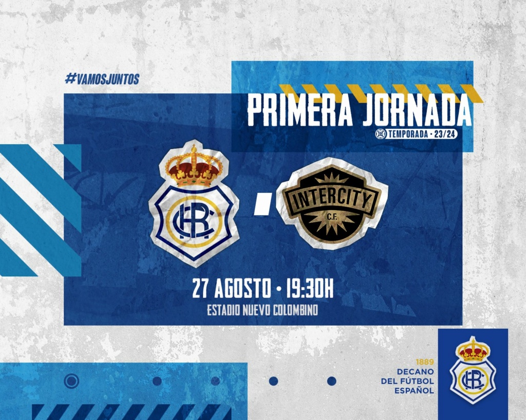 PRIMERA FEDERACION TEMPORADA 2023/2024  JORNADA 1 RECREATIVO-CF INTERCITY (POST OFICIAL) 02335