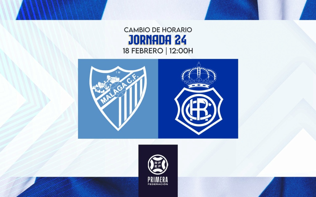 PRIMERA FEDERACION TEMPORADA 2023/2024 JORNADA 24 MALAGA CF-RECREATIVO (POST OFICIAL) 02526