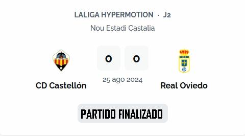 LIGA HYPERMOTION 2024/2025 JORNADA 2 CD CASTELLON-REAL OVIEDO(POST OFICIAL) 02708