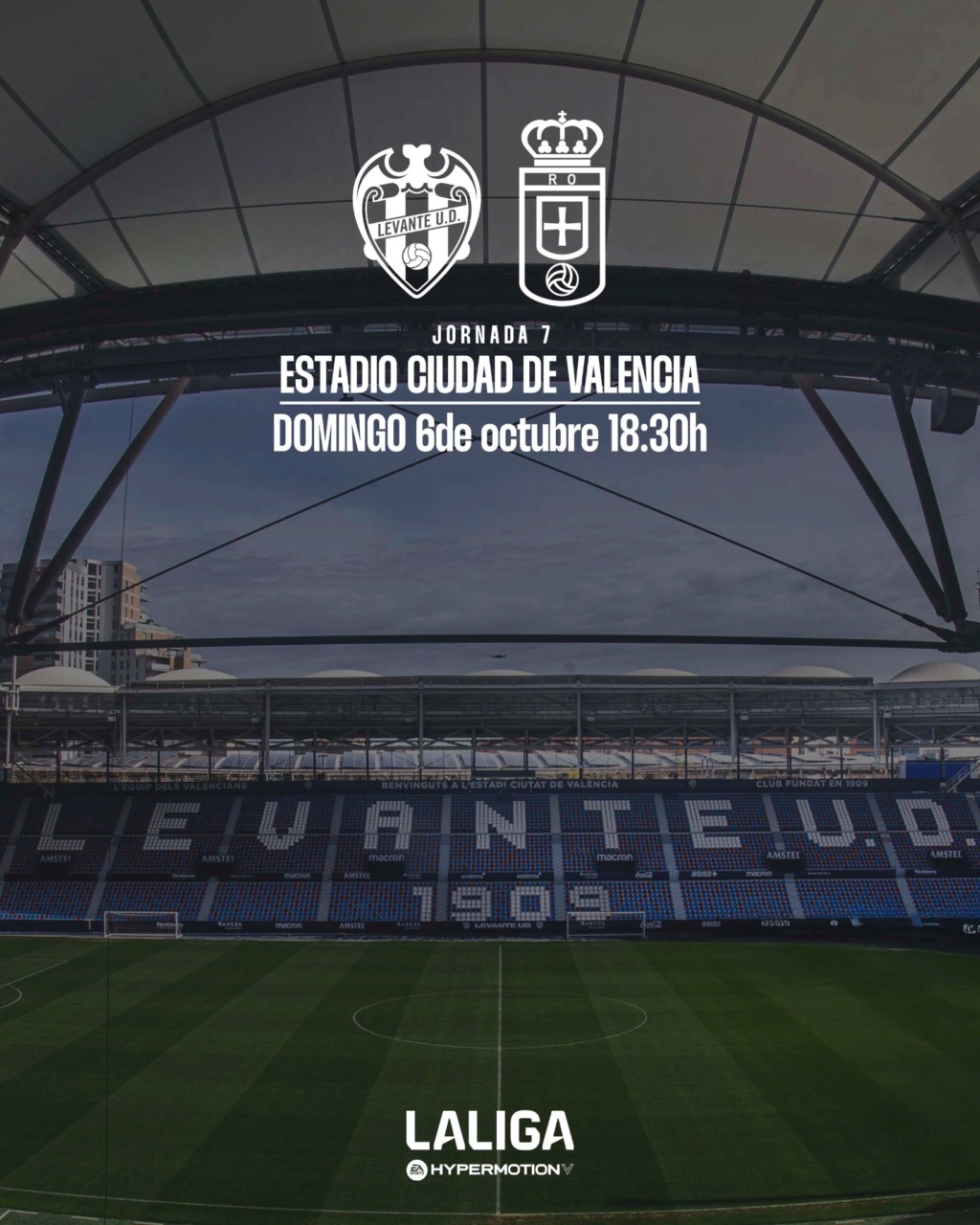 LIGA HYPERMOTION 2024/2025 JORNADA 8 LEVANTE UD-REAL OVIEDO (POST OFICIAL) 02753