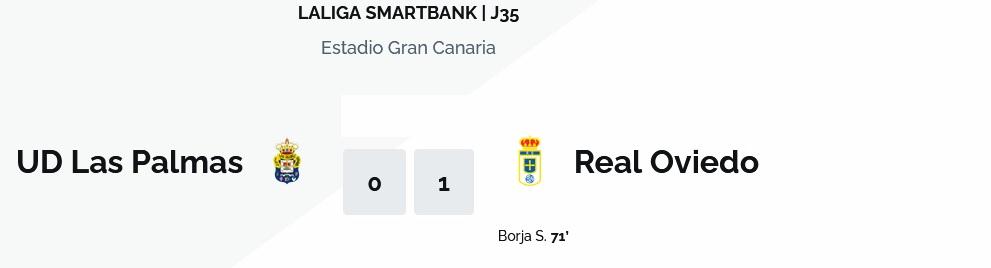 JORNADA 35 LIGA SMARTBANK 2022/2023 UD LAS PALMAS-REAL OVIEDO (POST OFICIAL) 03241