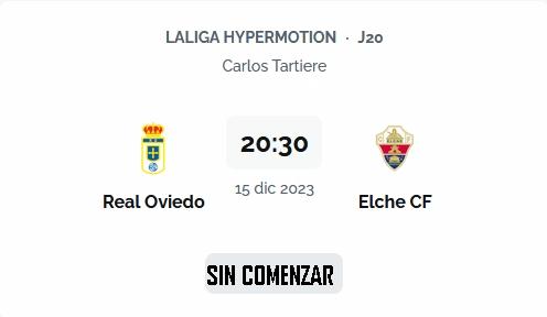 LIGA HYPERMOTION TEMPORADA 2023/2024 JORNADA 20 REAL OVIEDO-ELCHE CF (POST OFICIAL) 03453