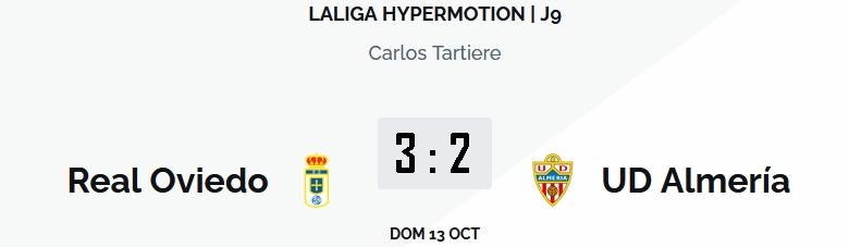 LIGA HYPERMOTION 2024/2025 JORNADA 9 REAL OVIEDO-UD ALMERIA (POST OFICIAL) 03762