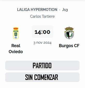 LIGA HYPERMOTION 2024/2025 JORNADA 13 REAL OVIEDO-BURGOS CF (POST OFICIAL) 03785