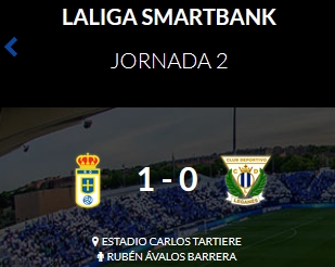 JORNADA 2 LIGA SMARTBANK 2022/2023 REAL OVIEDO-CD LEGANES (POST OFICIAL) 0414