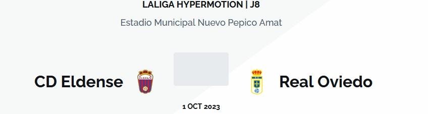 LIGA HYPERMOTION TEMPORADA 2023/2024 JORNADA 8 CD ELDENSE-REAL OVIEDO (POST OFICIAL) 04289