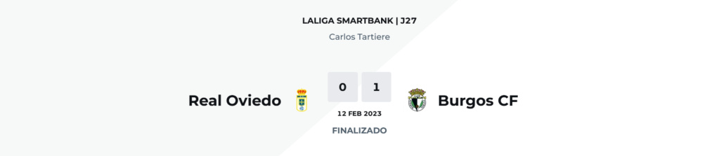 JORNADA 27 LIGA SMARTBANK 2022/2023 REAL OVIEDO-BURGOS CF (POST OFICIAL) 0588