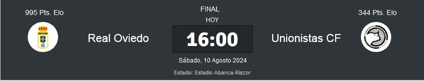 PRETEMPORADA 2024/2025 JORNADA 7 LXXIX EDICIION TROFEO TERESA HERRERA FINAL DE CONSOLACION REAL OVIEDO-UNIONISTAS DE SALAMANCA CF (POST OFICIAL) 07334