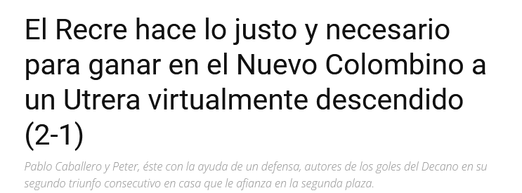 ASÍ VÉ LA PRENSA LOS PARTIDOS DEL RECREATIVO TEMPORADA 2022/2023 (POST OFICIAL) - Página 4 08136