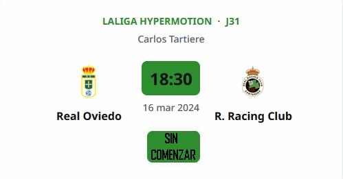 LIGA HYPERMOTION TEMPORADA 2023/2024 JORNADA  31 REAL OVIEDO-REAL RACING CLUB SANTANDER (POST OFICIAL) 08302