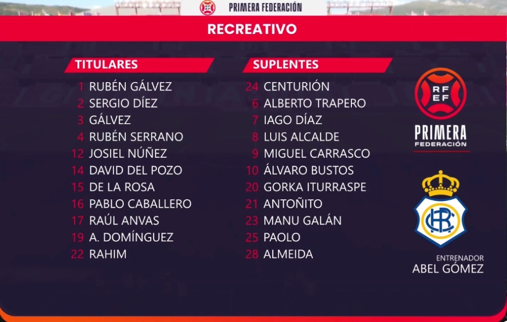 PRIMERA FEDERACION TEMPORADA 2023/2024 JORNADA 37 CLUB RECREATIVO GRANADA-RECREATIVO (POST OFICIAL) - Página 2 08353