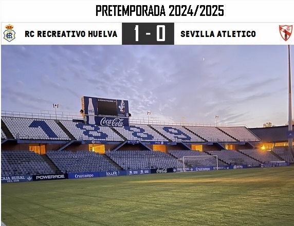 PRETEMPORADA 2024/2025 JORNADA 6 RECREATIVO-SEVILLA ATLETICO (POST OFICIAL) 08395