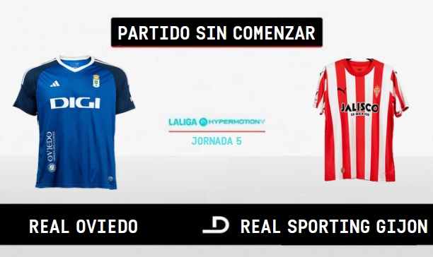 LIGA HYPERMOTION TEMPORADA 2023/2024 JORNADA 5 REAL OVIEDO-REAL SPORTING GIJON (POST OFICIAL) 09203