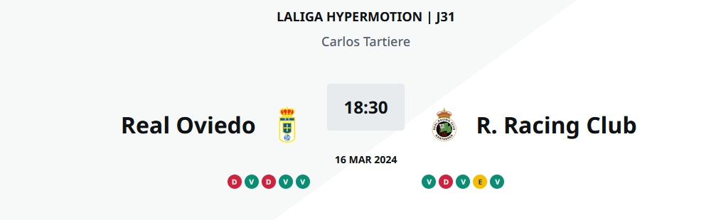 LIGA HYPERMOTION TEMPORADA 2023/2024 JORNADA  31 REAL OVIEDO-REAL RACING CLUB SANTANDER (POST OFICIAL) 09352