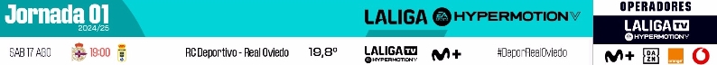 LIGA HYPERMOTION 2024/2025 JORNADA 1 RC DEPORTIVO CORUÑA-REAL OVIEDO (POST OFICIAL) 09449