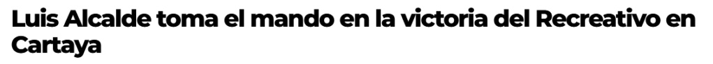 ASÍ VÉ LA PRENSA LOS PARTIDOS DEL RECREATIVO TEMPORADA 2023/2024 (POST OFICIAL) 11154