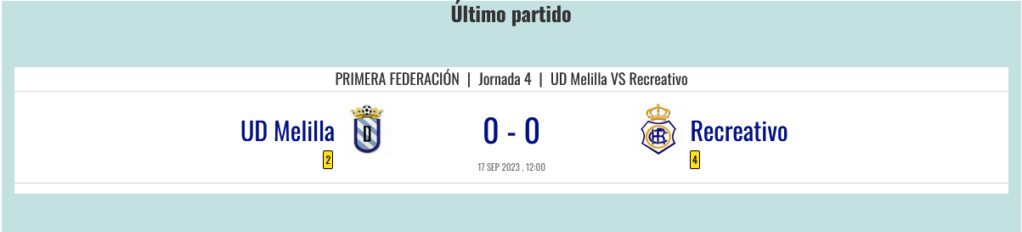 PRIMERA FEDERACION TEMPORADA 2023/2024 JORNADA 4 UD MELILLA-RECREATIVO (POST OFICIAL) - Página 2 11185