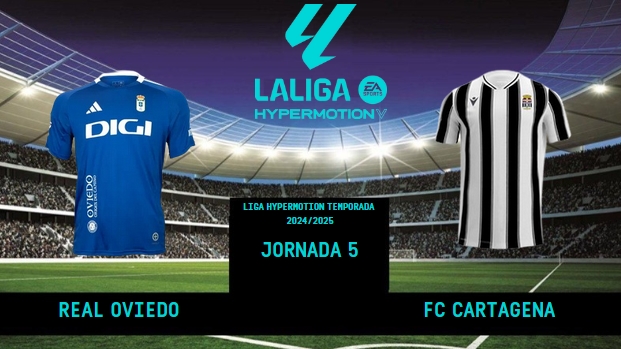 LIGA HYPERMOTION 2024/2025 JORNADA 5 REAL OVIEDO-FC CARTAGENA (POST OFICIAL) 11409