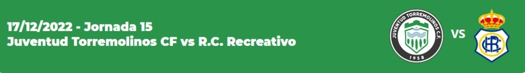 2ª RFEF GRUPO IV TEMPORADA 2022/2023 JORNADA 15 JUVENTUD TORREMOLINOS CF-RECREATIVO (POST OFICIAL) 1152