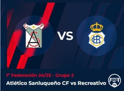 PRIMERA FEDERACION 2024/2025 JORNADA 11 ATLETICO SANLUQUEÑO CF-RECREATIVO (POST OFICIAL) 11813