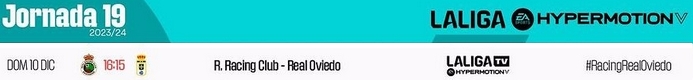 LIGA HYPERMOTION TEMPORADA 2023/2024 JORNADA 19 REAL RACING CLUB SANTANDER-REAL OVIEDO (POST OFICIAL) 13177