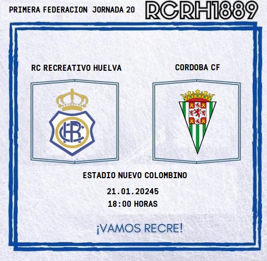 PRIMERA FEDERACION TEMPORADA 2023/2024 JORNADA 20 RECREATIVO-CORDOBA CF (POST OFICIAL) 13196