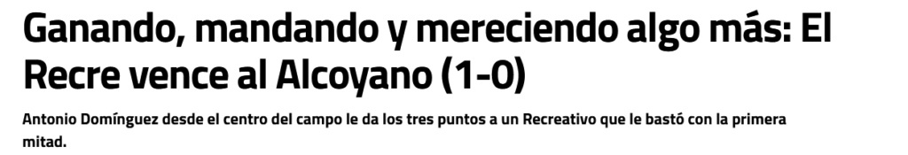 ASÍ VÉ LA PRENSA LOS PARTIDOS DEL RECREATIVO TEMPORADA 2023/2024 (POST OFICIAL) - Página 2 14221