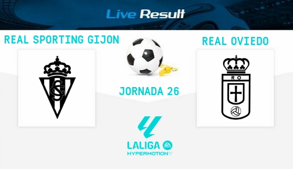 LIGA HYPERMOTION TEMPORADA 2023/2024 JORNADA 26 REAL SPORTING GJÓN-REAL OVIEDO (POST OFICIAL) 16201