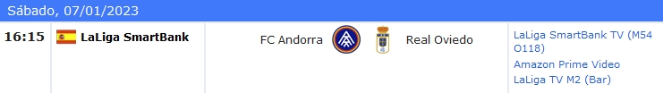 JORNADA 22 LIGA SMARTBANK 2022/2023 FC ANDORRA-REAL OVIEDO (POST OFICIAL) 1650