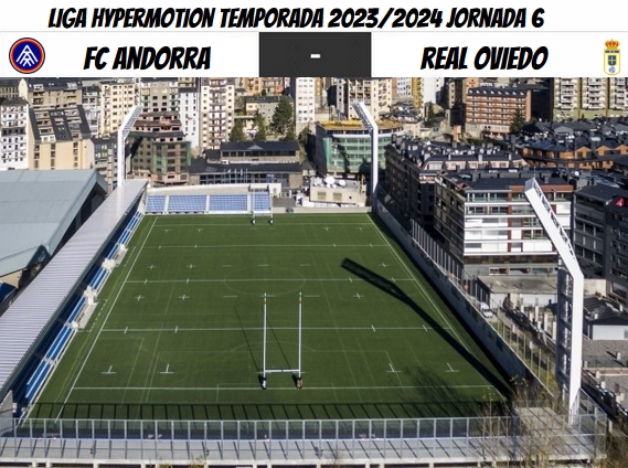 LIGA HYPERMOTION TEMPORADA 2023/2024 JORNADA 6 FC ANDORRA-REAL OVIEDO (POST OFICIAL) 17141