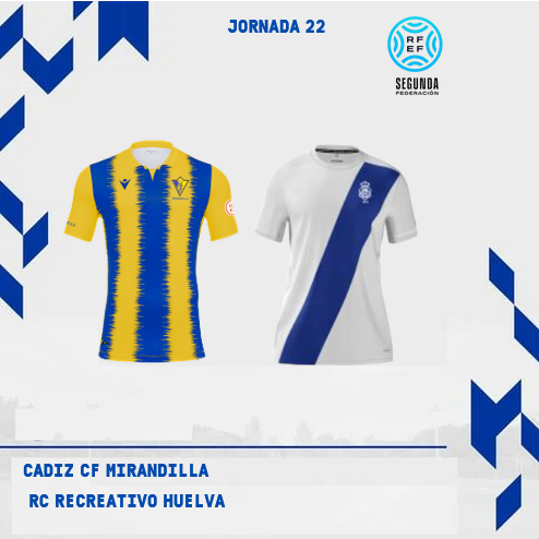 2ª RFEF GRUPO IV TEMPORADA 2022/2023 JORNADA 22 CADIZ CF MIRANDILLA-RECREATIVO (POST OFICIAL) 1796