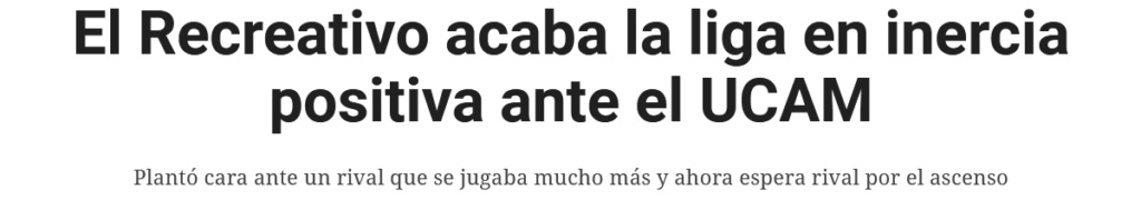 ASÍ VÉ LA PRENSA LOS PARTIDOS DEL RECREATIVO TEMPORADA 2022/2023 (POST OFICIAL) - Página 4 20103