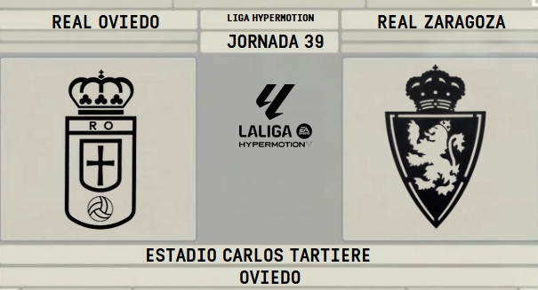 LIGA HYPERMOTION TEMPORADA 2023/2024 JORNADA 39 REAL OVIEDO-REAL ZARAGOZA (POST OFICIAL) 21283