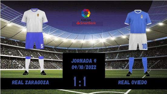 JORNADA 9 LIGA SMARTBANK 2022/2023 REAL ZARAGOZA-REAL OVIEDO (POST OFICIAL) 2129