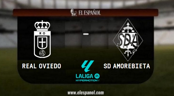 LIGA HYPERMOTION TEMPORADA 2023/2024 JORNADA 22 REAL OVIEDO-SD AMOREBIETA (POST OFICIAL) 22185