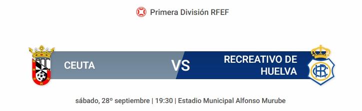 PRIMERA FEDERACION 2024/2025 JORNADA 6 AD CEUTA FC-RECREATIVO (POST OFICIAL) 26267