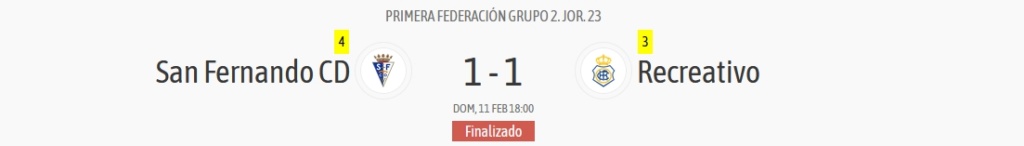 PRIMERA FEDERACION TEMPORADA 2023/2024 JORNADA 23 SAN FERNANDO CDI-RECREATIVO (POST OFICIAL) - Página 2 31140