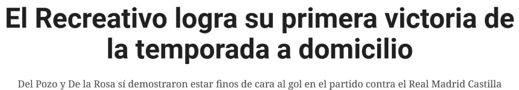 ASÍ VÉ LA PRENSA LOS PARTIDOS DEL RECREATIVO TEMPORADA 2023/2024 (POST OFICIAL) - Página 2 3245