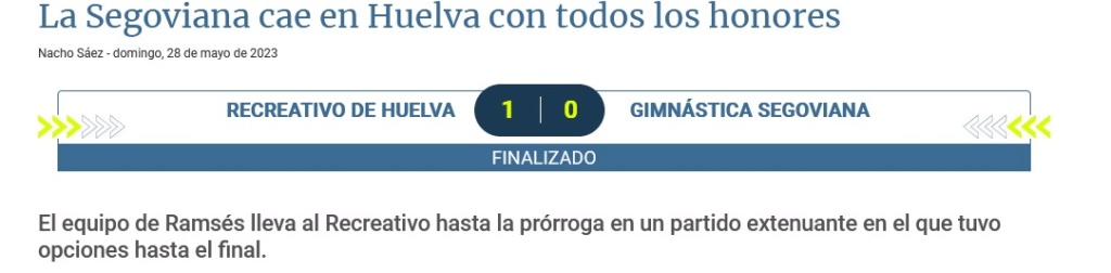 ASÍ VÉ LA PRENSA LOS PARTIDOS DEL RECREATIVO TEMPORADA 2022/2023 (POST OFICIAL) - Página 4 3276