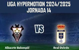 LIGA HYPERMOTION 2024/2025 JORNADA 14 ALBACETE BALOMPIE-REAL OVIEDO (POST OFICIAL) 33277