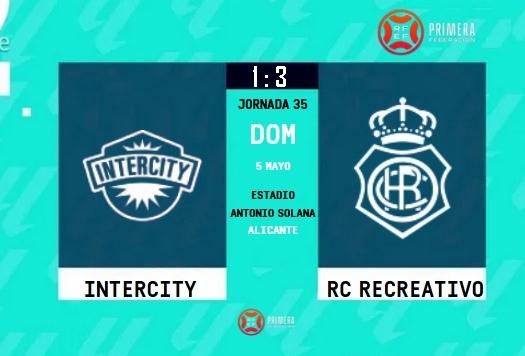 PRIMERA FEDERACION TEMPORADA 2023/2024 JORNADA 35 CF INTERCITY-RECREATIVO (POST OFICIAL) 34178