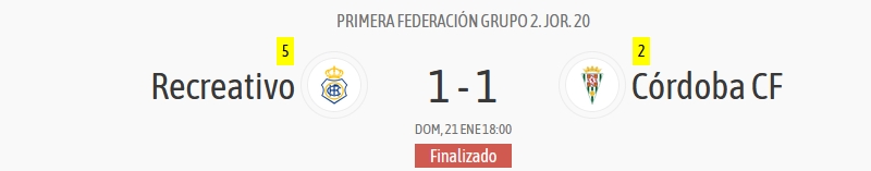 PRIMERA FEDERACION TEMPORADA 2023/2024 JORNADA 20 RECREATIVO-CORDOBA CF (POST OFICIAL) - Página 2 36118