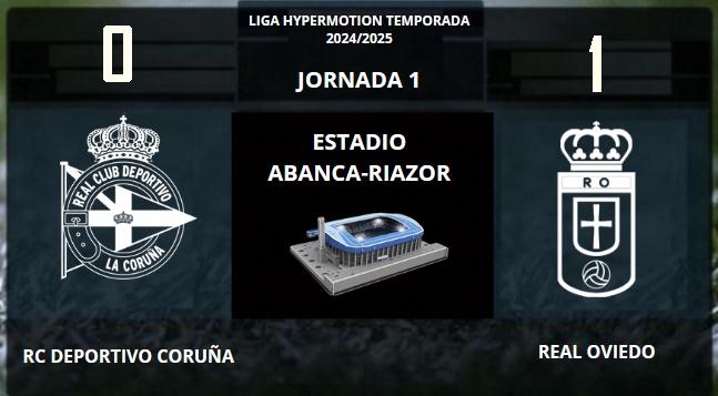 LIGA HYPERMOTION 2024/2025 JORNADA 1 RC DEPORTIVO CORUÑA-REAL OVIEDO (POST OFICIAL) 36195