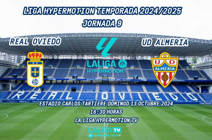 LIGA HYPERMOTION 2024/2025 JORNADA 9 REAL OVIEDO-UD ALMERIA (POST OFICIAL) 3948