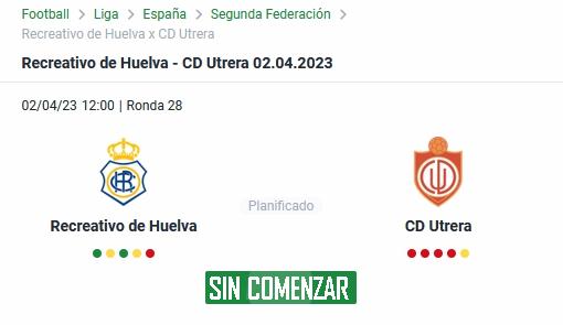 2ª RFEF GRUPO IV TEMPORADA 2022/2023 JORNADA 28 RECREATIVO-CD UTRERA (POST OFICIAL) 3956