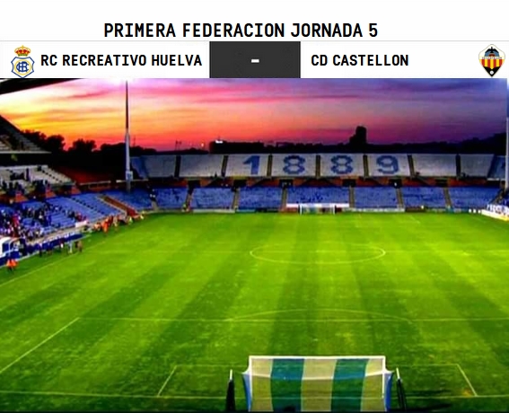 PRIMERA FEDERACION TEMPORADA 2023/2024 JORNADA 5 RECREATIVO-CD CASTELLON (POST OFICIAL) 3981